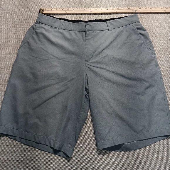 Nike Golf Shorts, Size 38 w/ 10" inseam, Gray, Great used condition - Picture 1 of 4